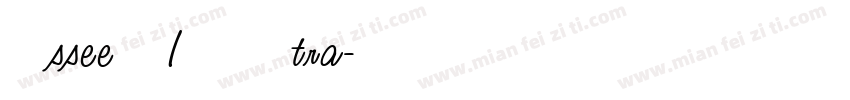 Odyssee Md ITC TT Ultra字体转换